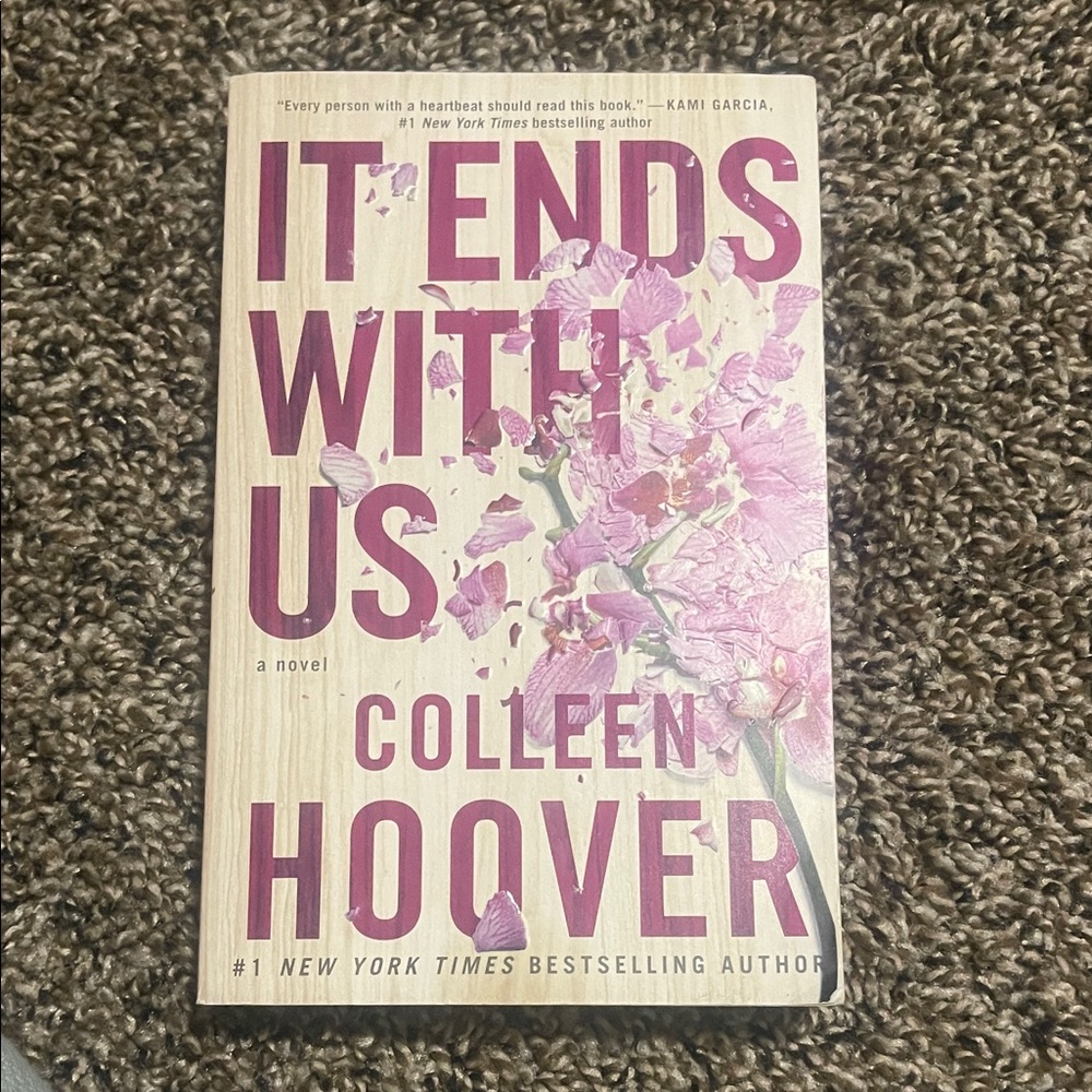 'It Ends With Us' Novel - Pink Cover